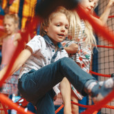 Kinderbetreuung beim Einkaufen